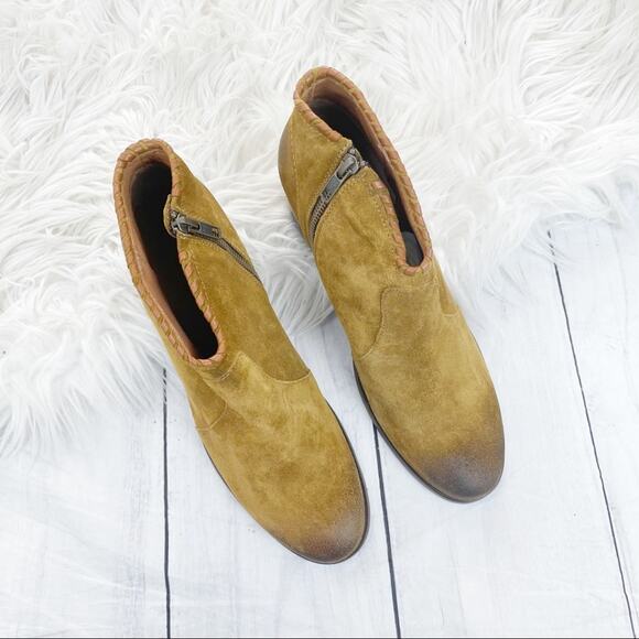 Frye Women's Nora Whipstitch Shootie Suede Bootie Size 10 NEW - Picture 3 of 6